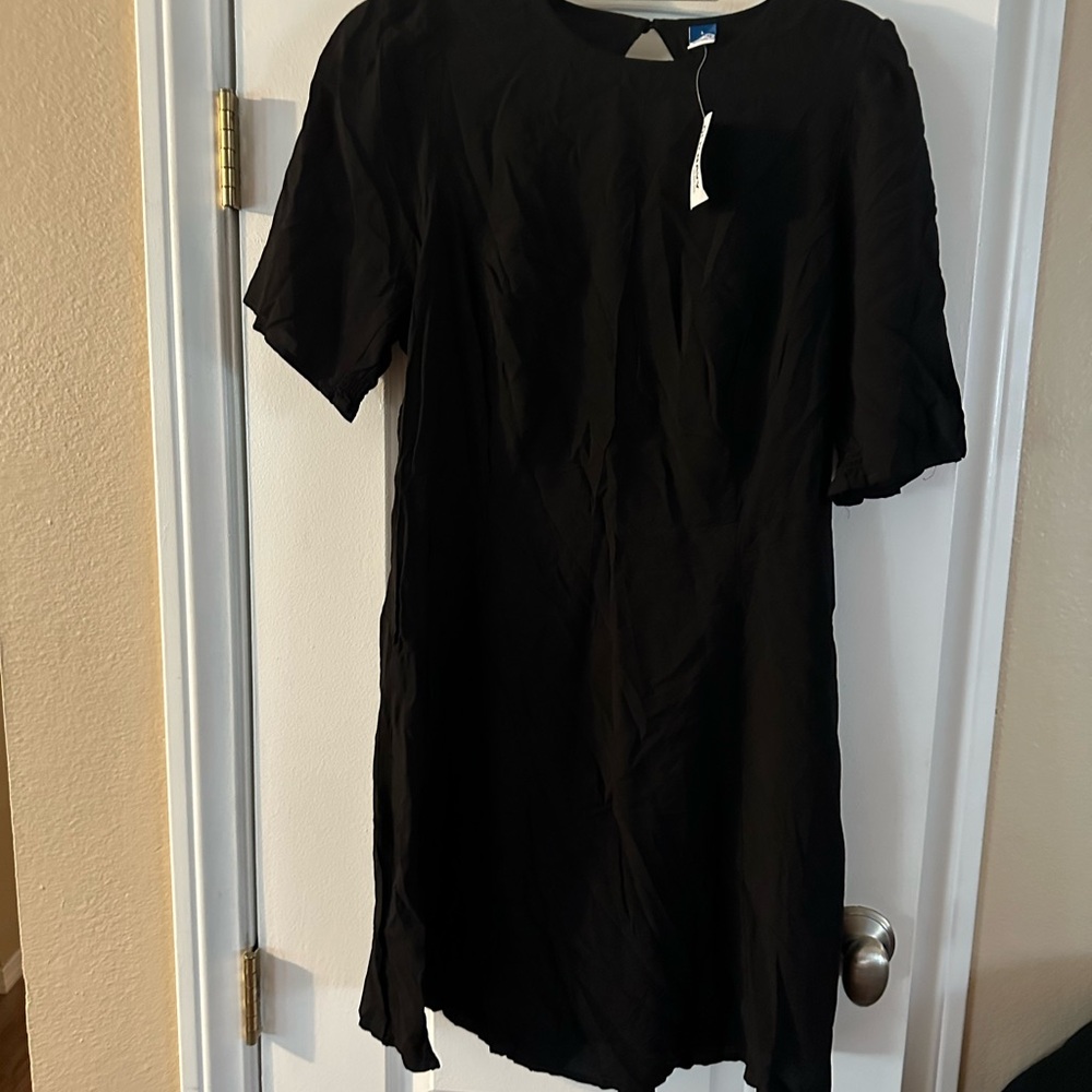 Little black dress large black Old Navy